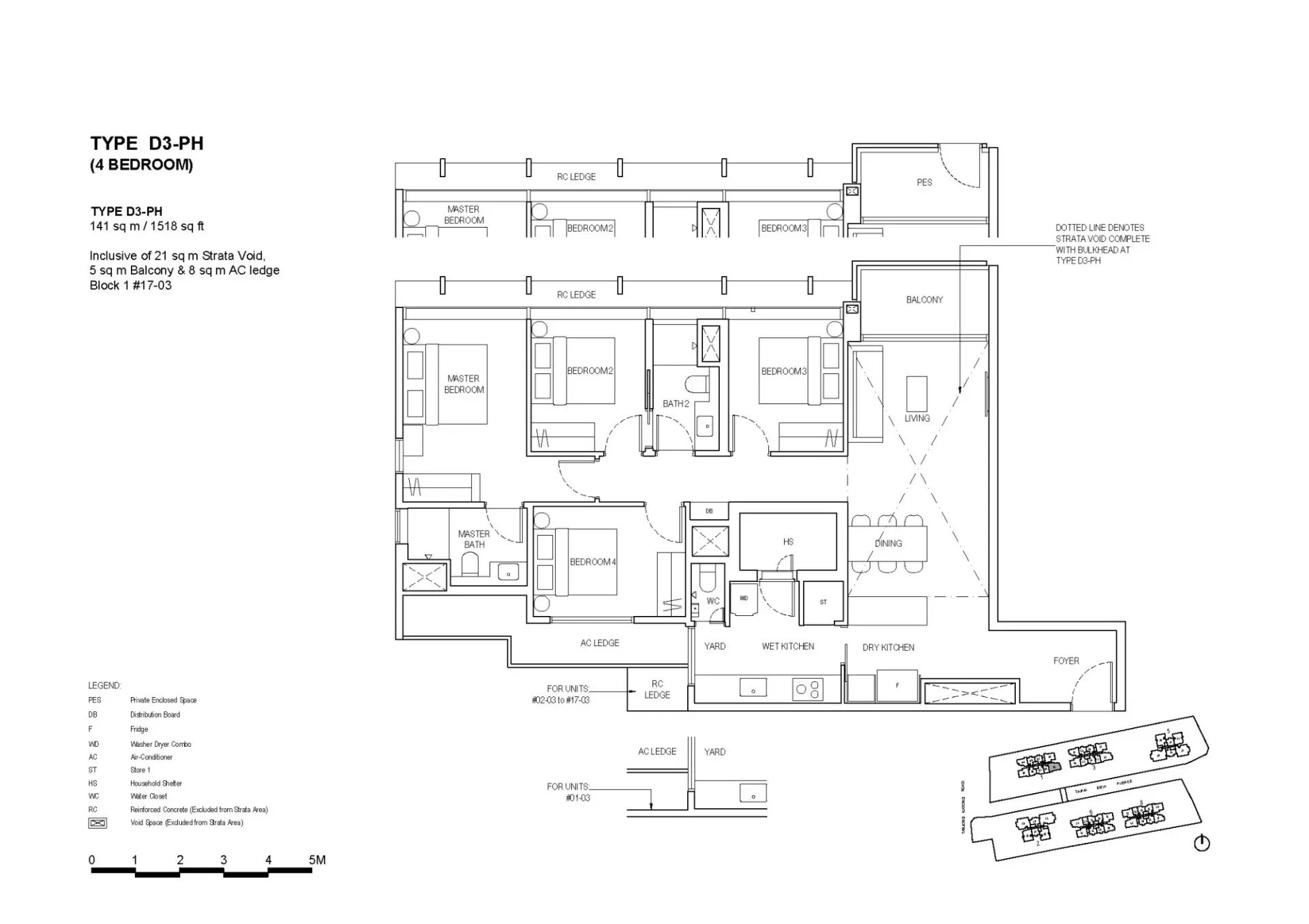 The Continuum floorplan